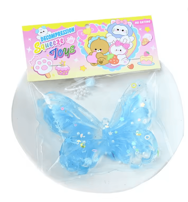 BRINQUEDOS .:Taba Squishy Borboleta