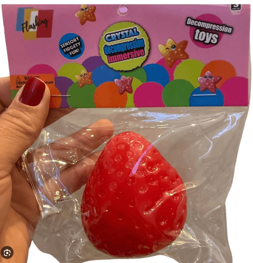 BRINQUEDOS .:Taba Squishy Morango
