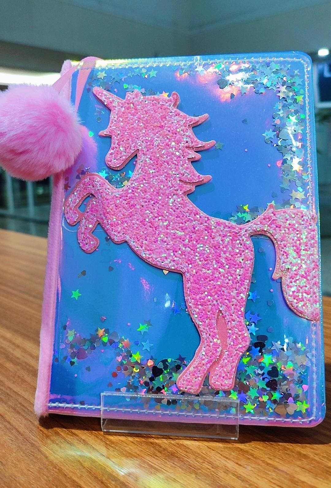 CADERNO HOLOGRAFICO Unicórnio