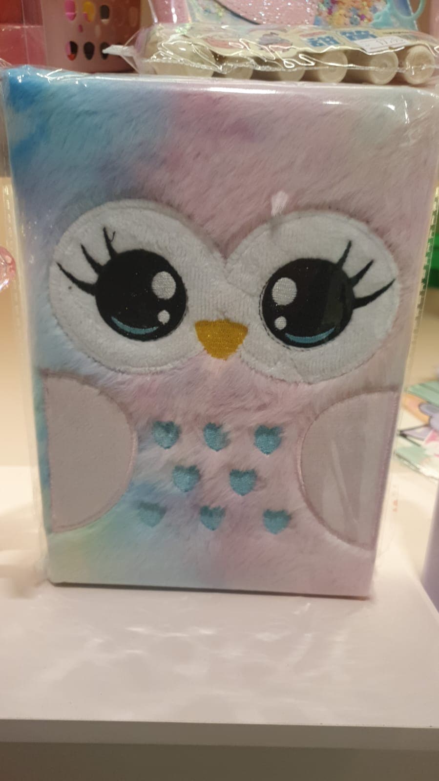 CADERNO PELÚCIA .:Coruja