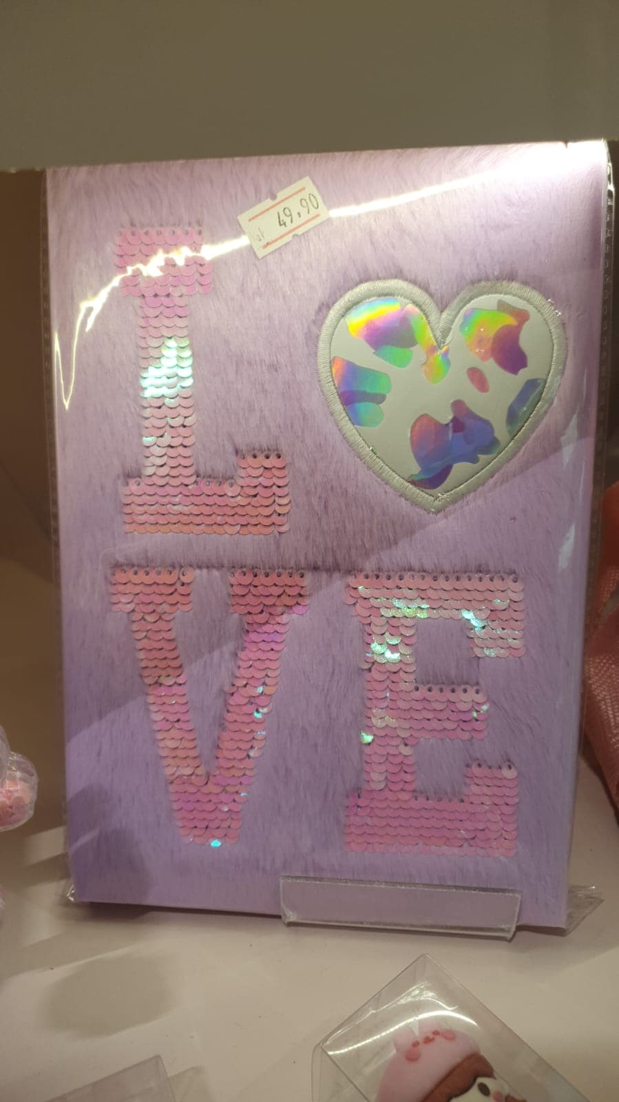 CADERNO PELÚCIA .:Love Lilás