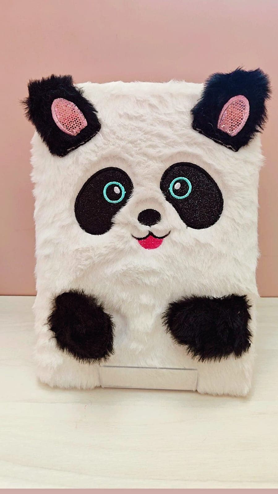 CADERNO PELÚCIA .:Panda