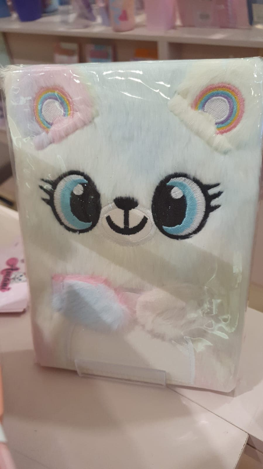 CADERNO PELÚCIA .:Ursinho Fofo