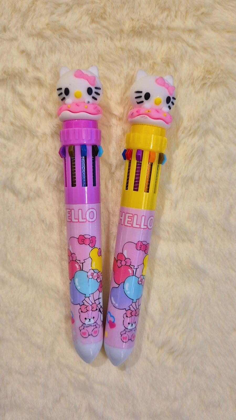 CANETA 10 CORES Hello Kitty Dunot