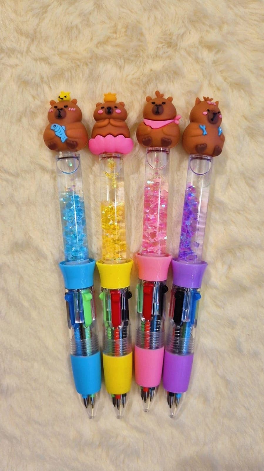 CANETA 4 CORES Capivara