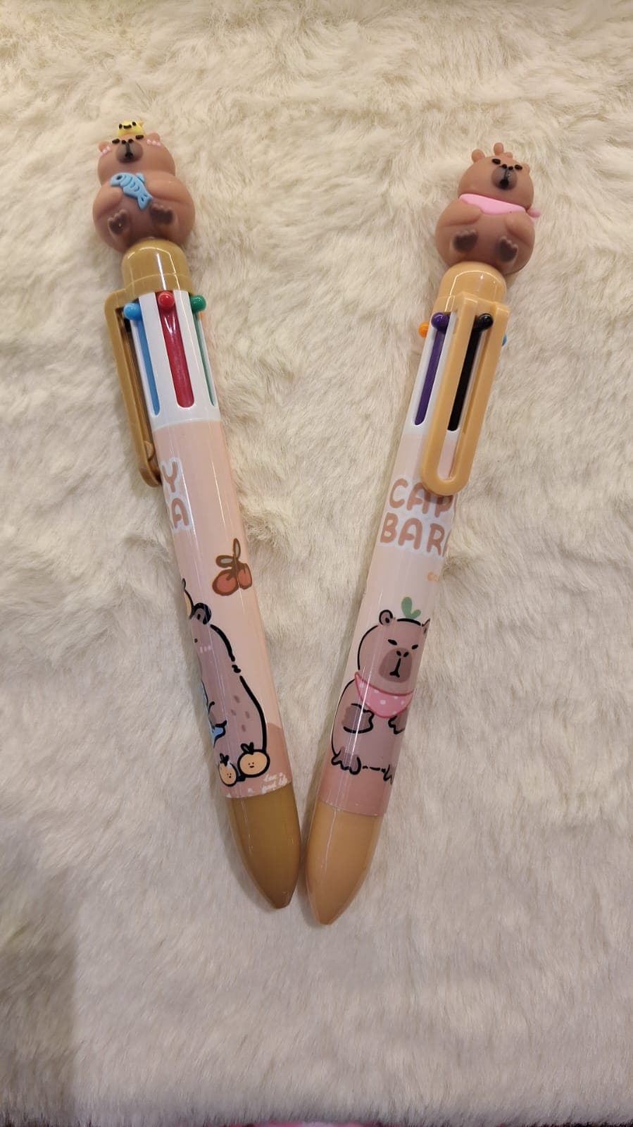 CANETA 6 CORES Capivara