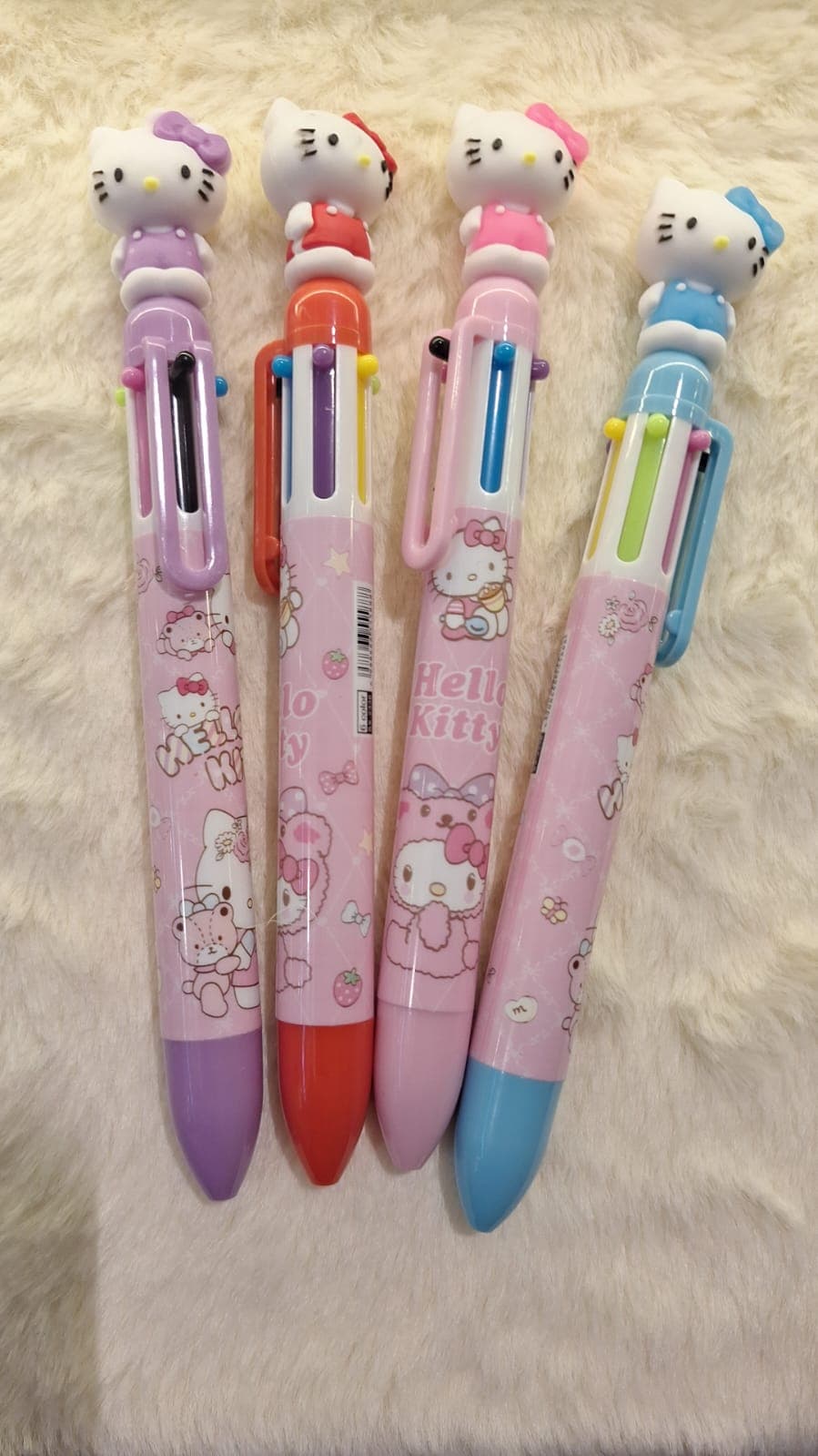 CANETA 6 CORES Hello Kitty