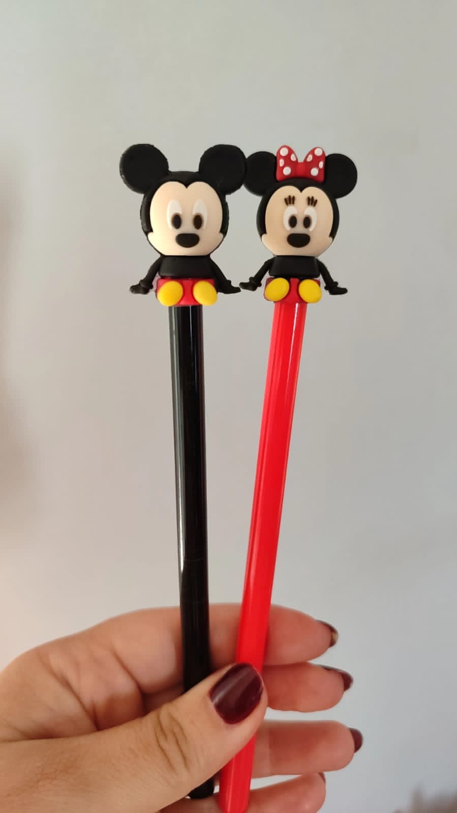 CANETA GEL .:Mickey e Minnie