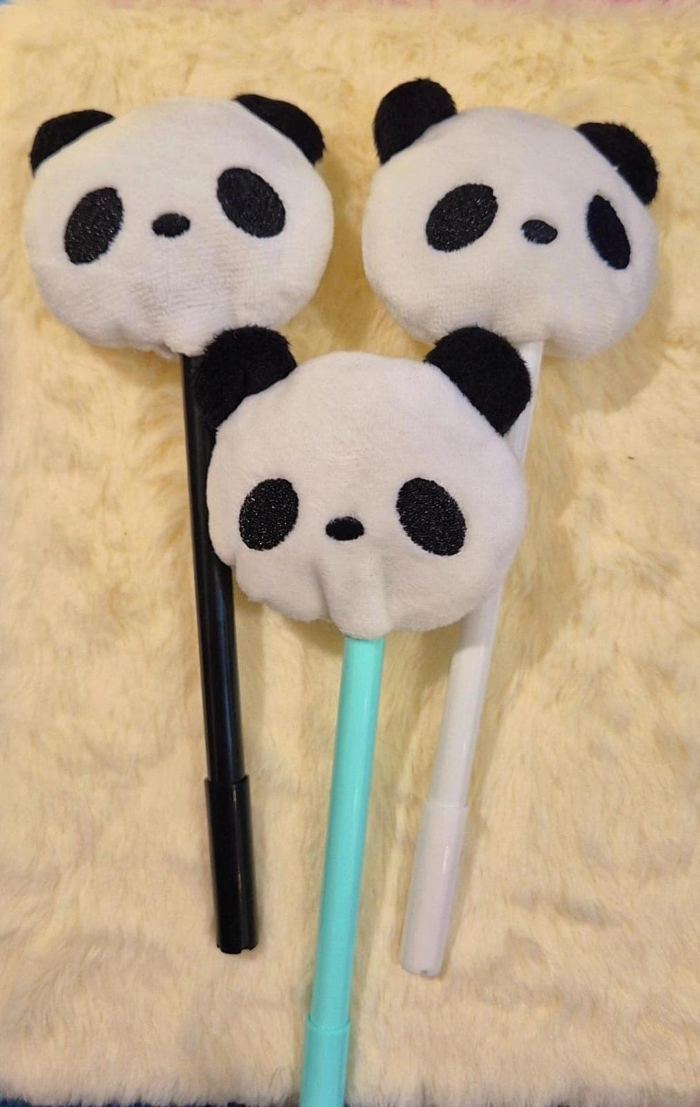 CANETA LUXO .:Panda pelúcia