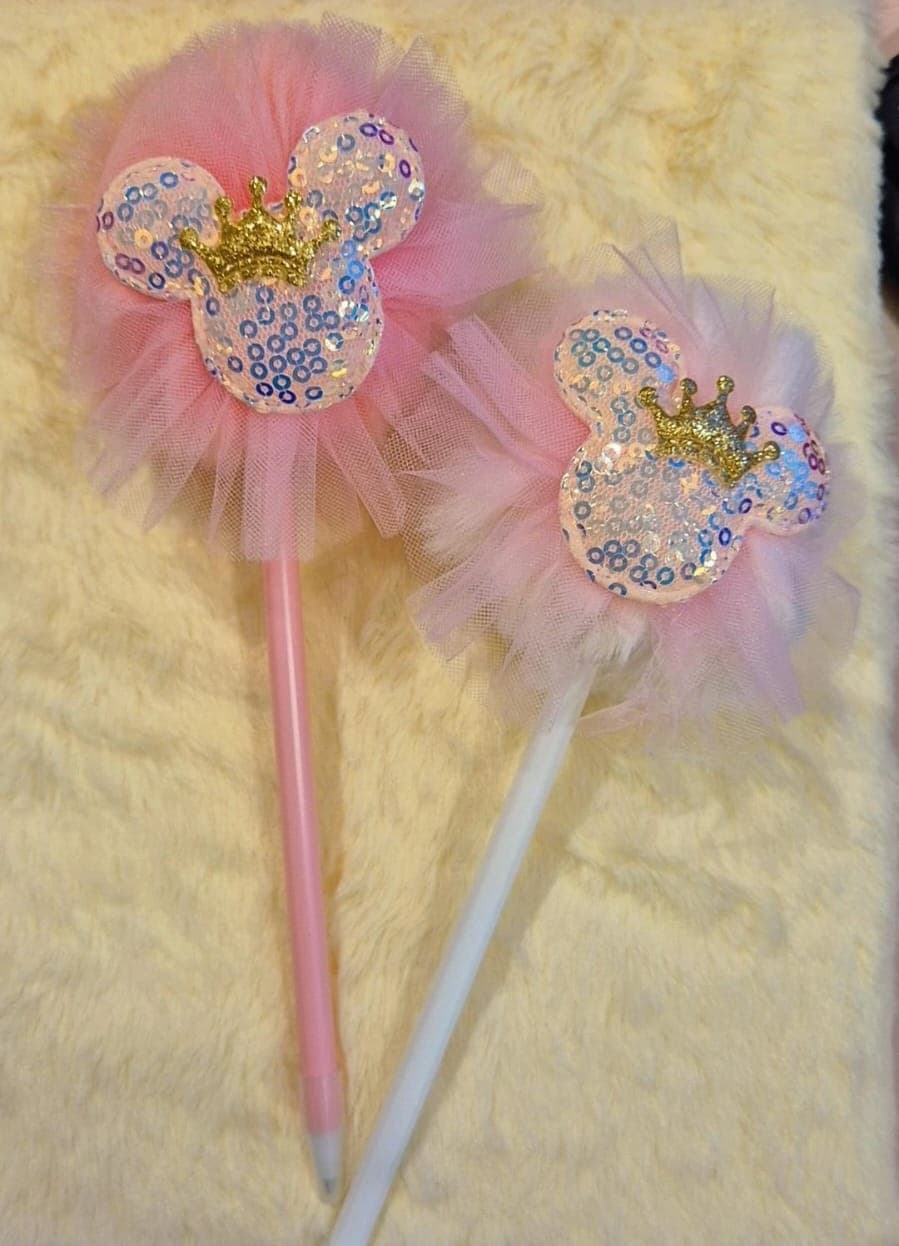 CANETA LUXO .:Pompom Minnie