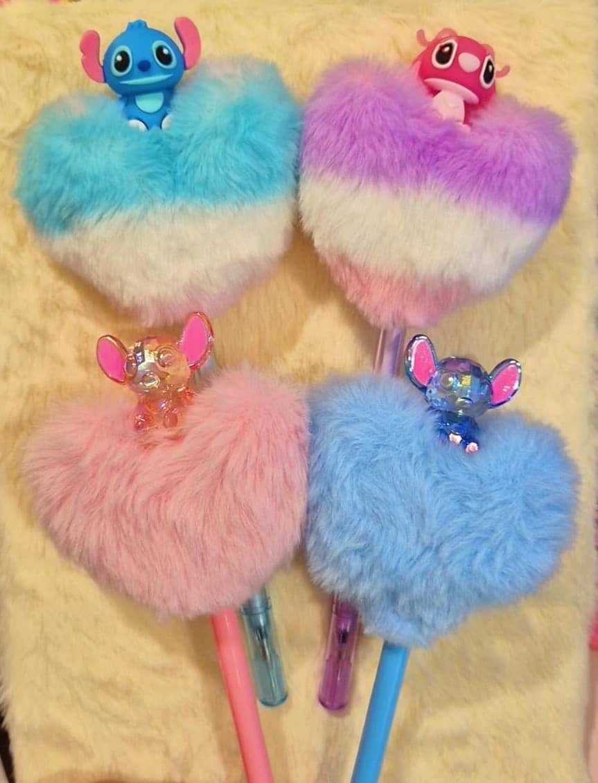 CANETA LUXO .:Stitch Coração