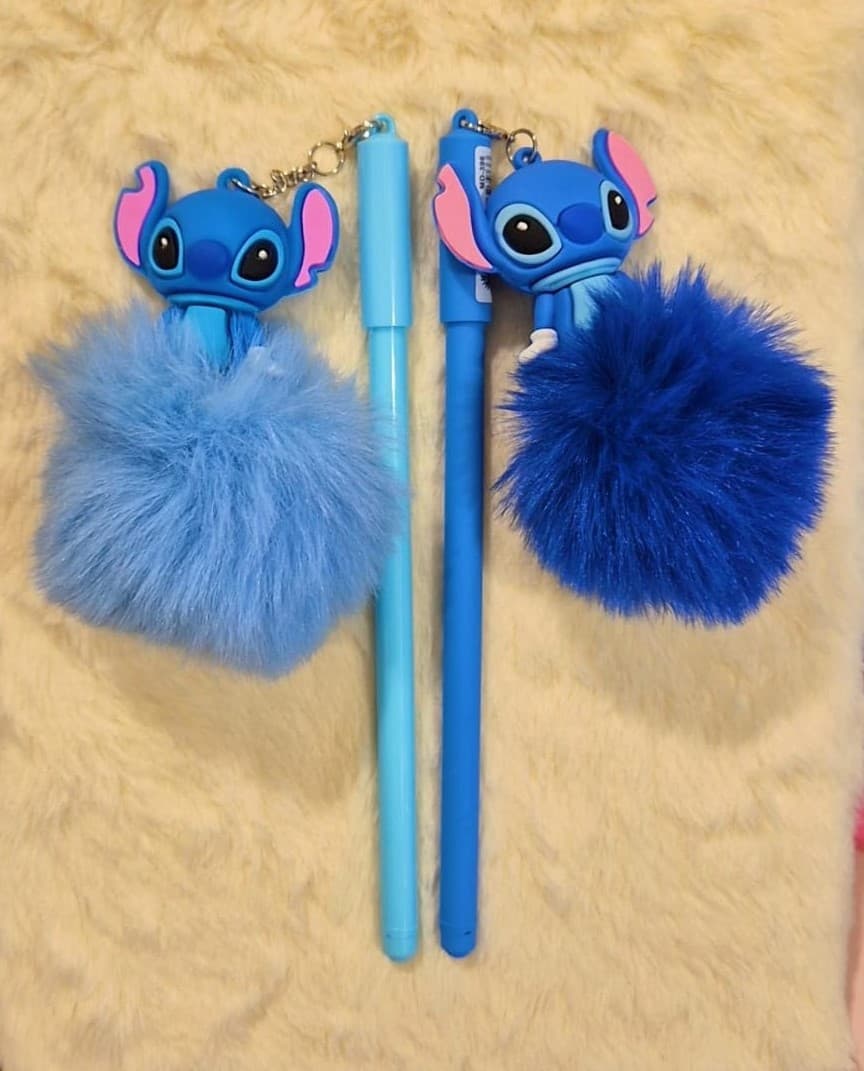 CANETA PINGENTE .:Pompom Stitch