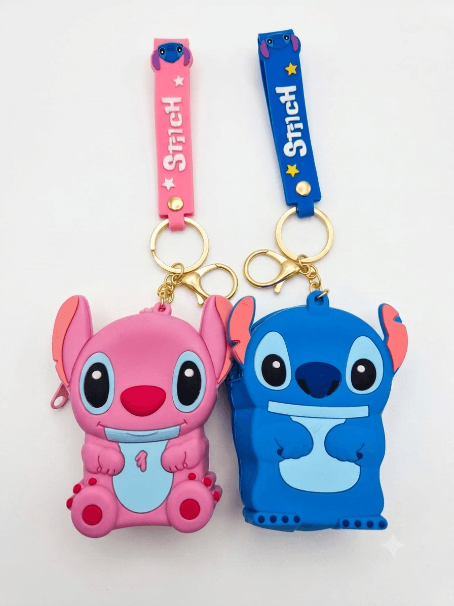CHAVEIRO PORTA MOEDA .:Stitch