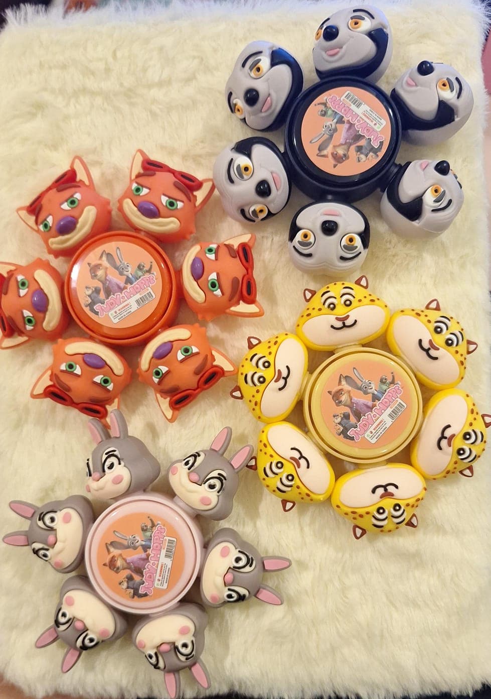 MARCA-TEXTO SPINNER Zootopia