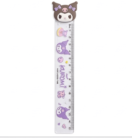 RÉGUA .:15cm Kuromi