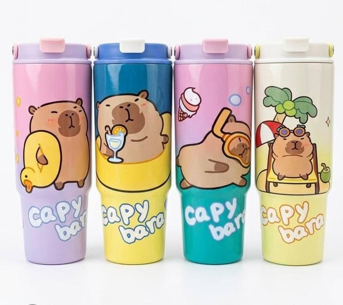 GARRAFA TERMICA .:900ml Capivara