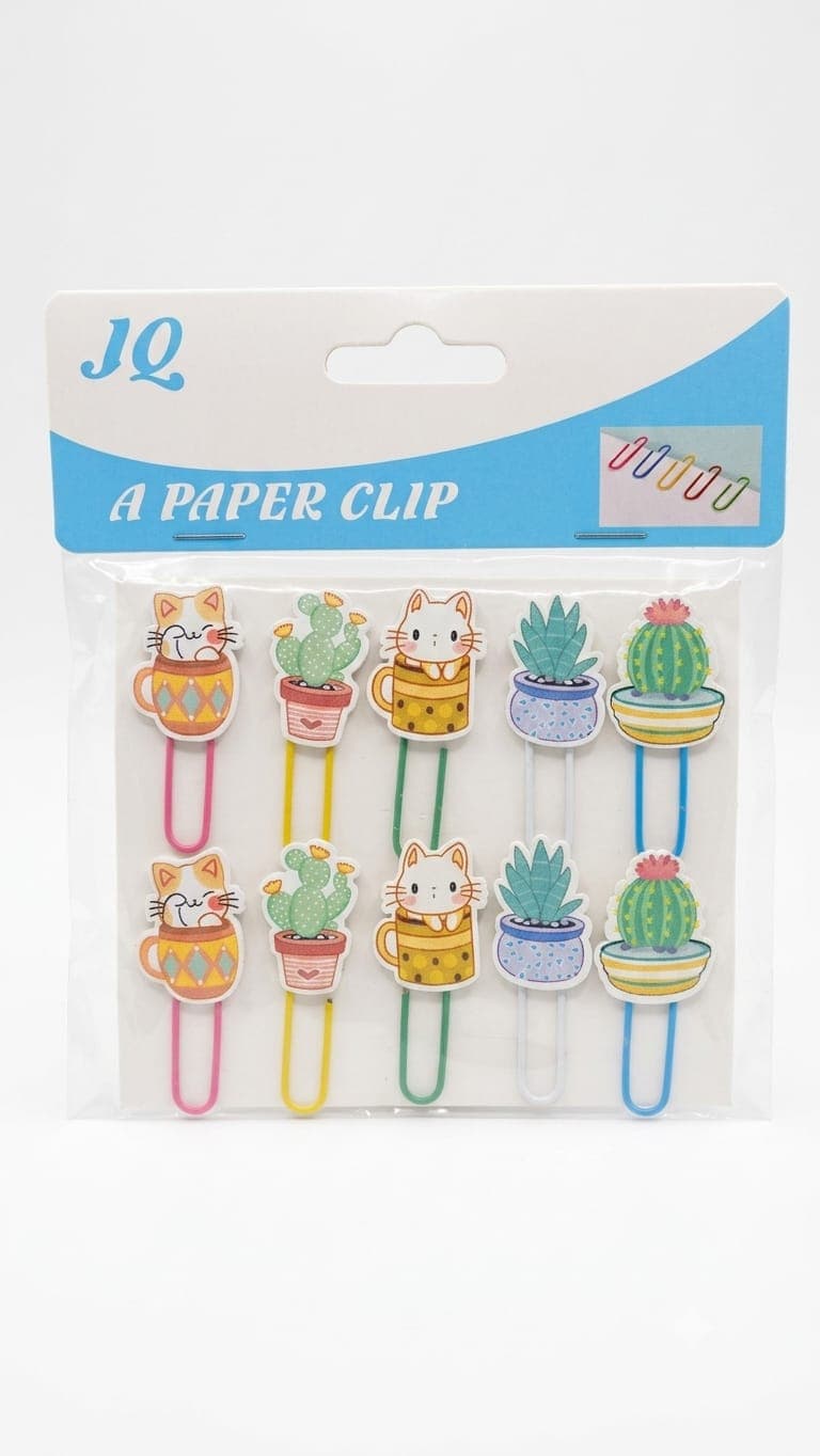 CLIPS Gato Cactus