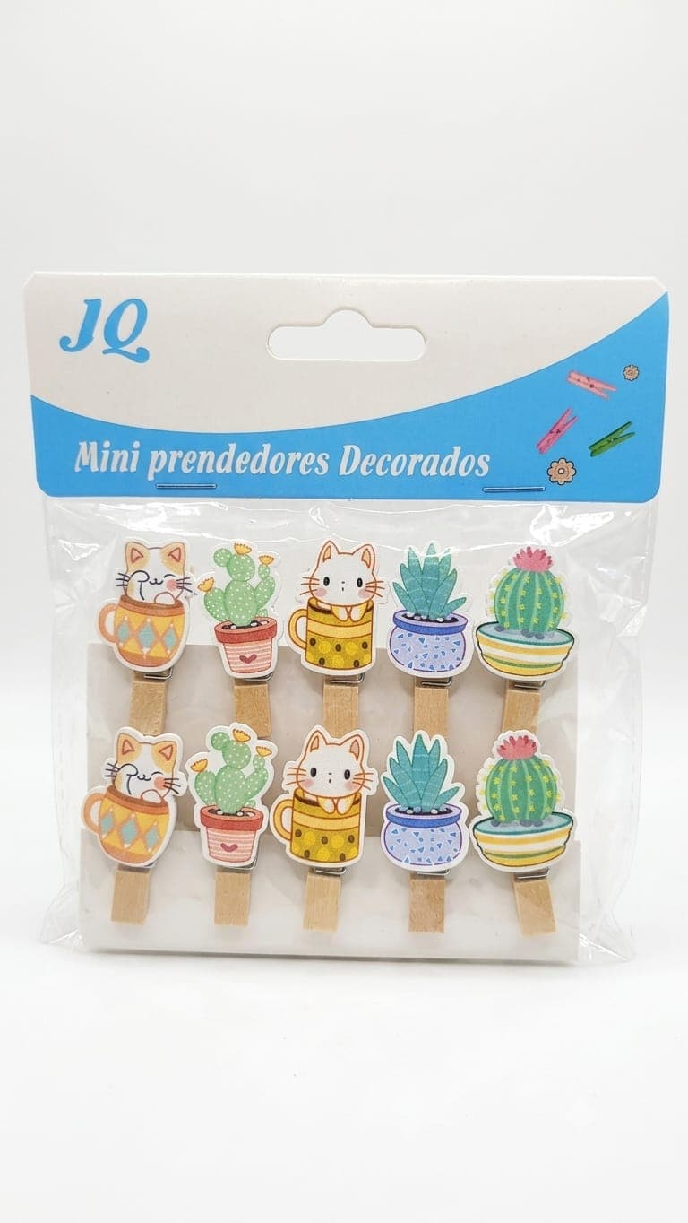 MINI PREGADOR .:Gato Cactus