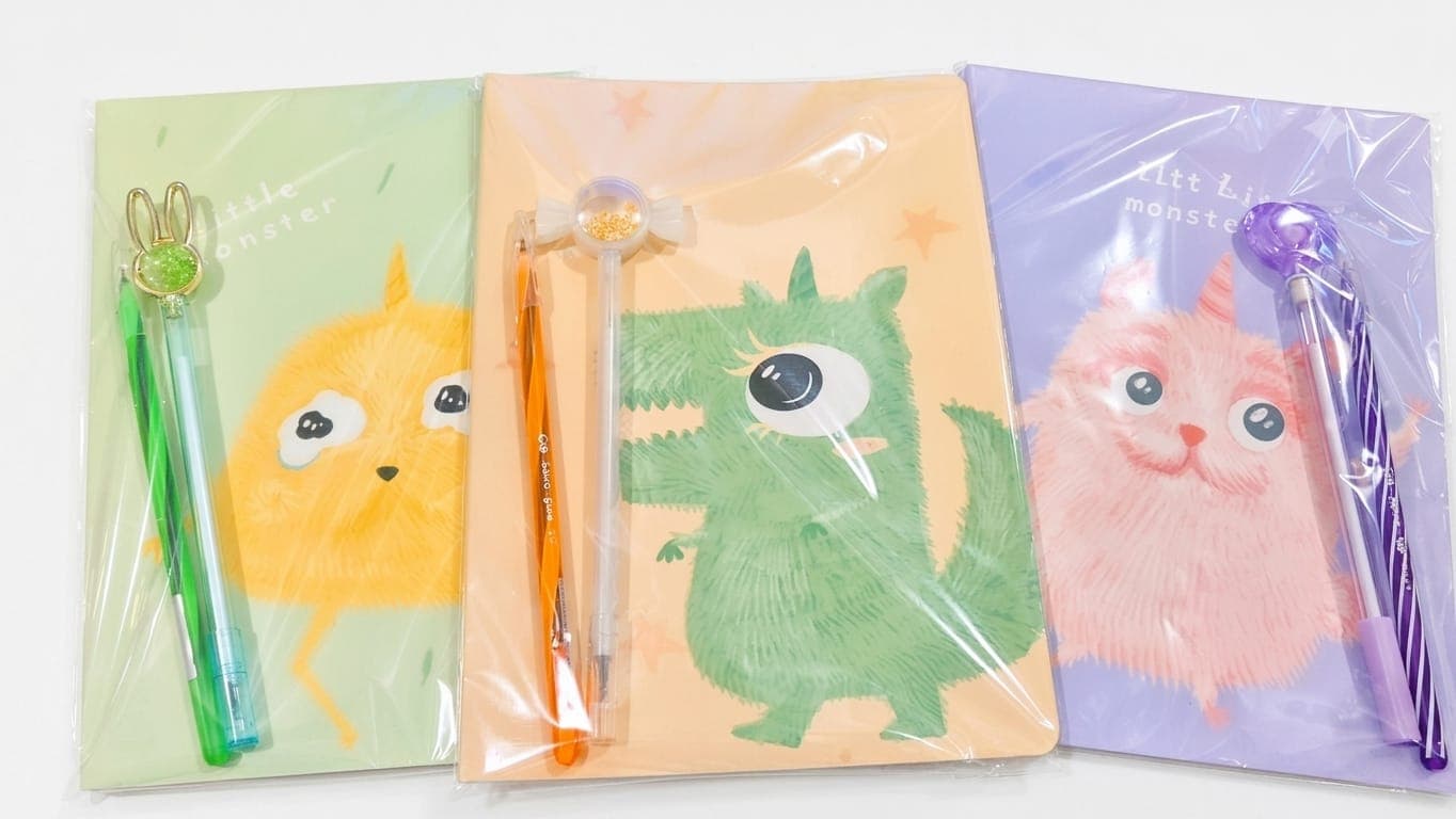 KIT ESCOLAR .:Monstro Fofo Fun