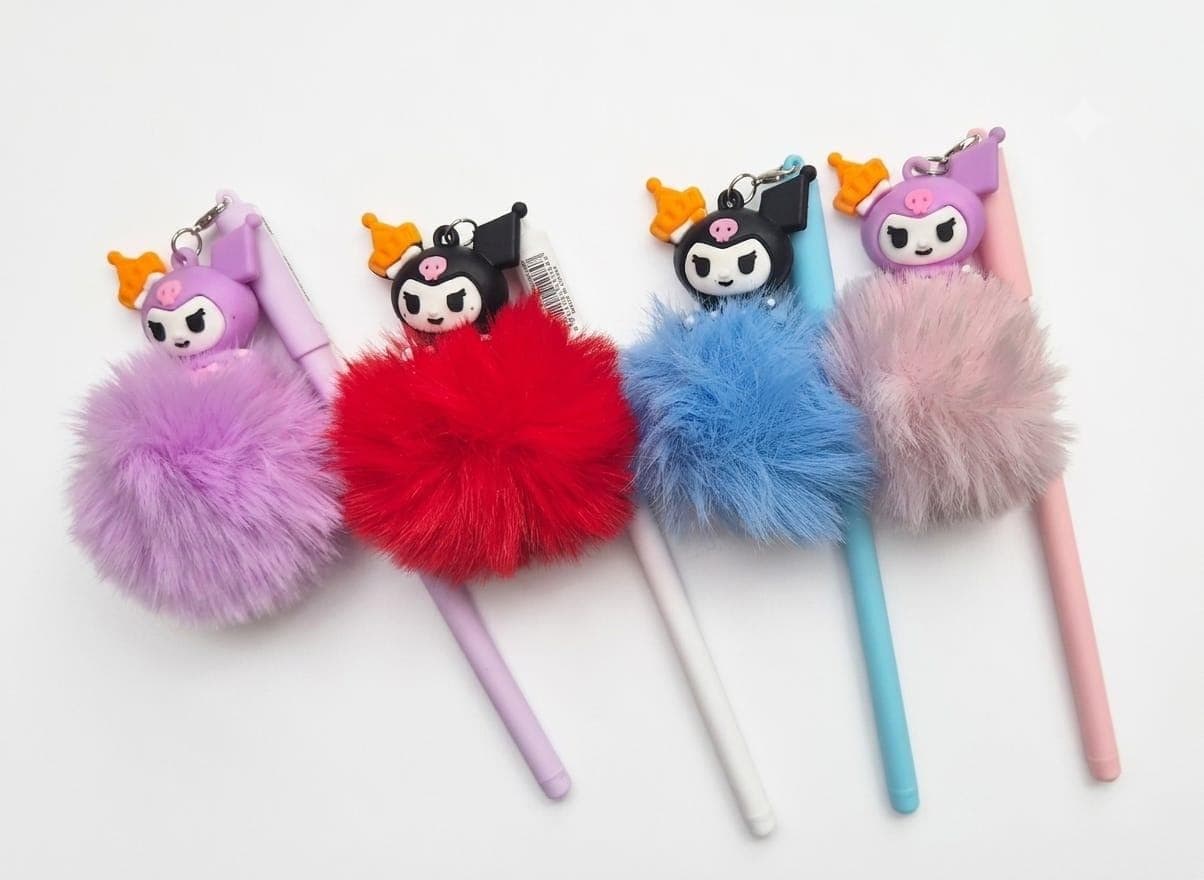 CANETA PINGENTE .:Pompom Kuromi