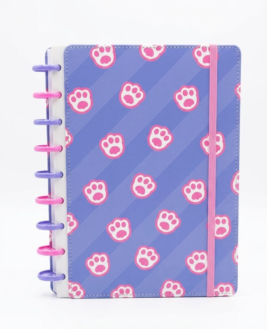 CADERNO DISCO .:Patinha - 80 Folhas