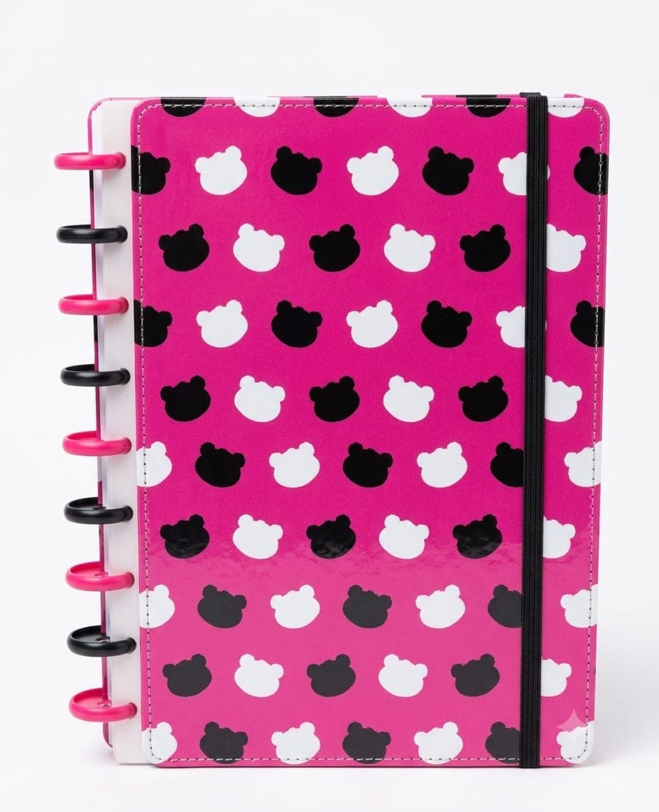 CADERNO DISCO .:Urso - 80 Folhas