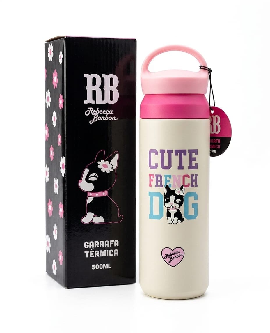 GARRAFA TERMICA .:RB Rebecca Bonbon Cute French Dog