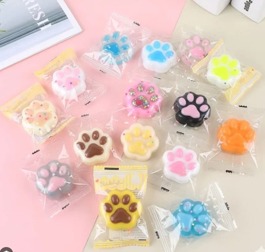 Brinquedos Taba Squishy Patinha mini