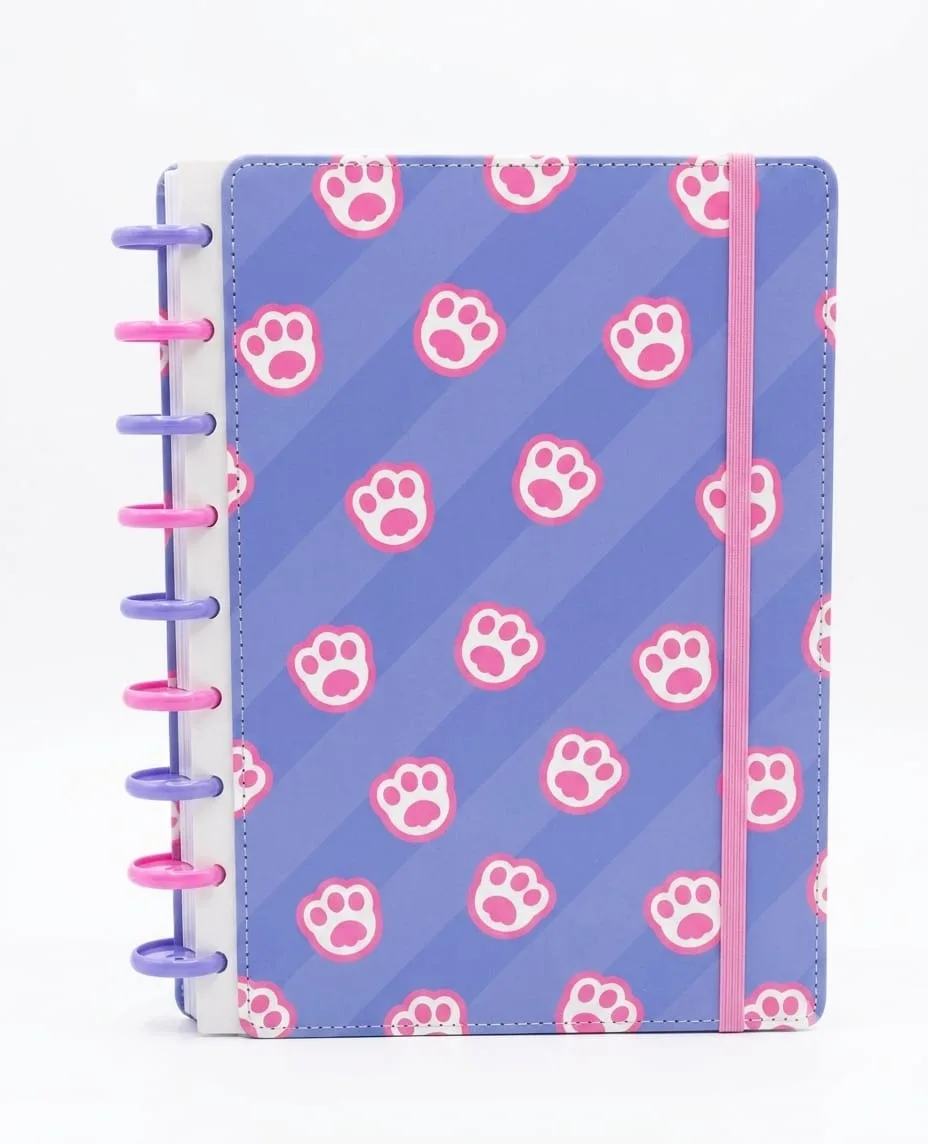 CADERNO DISCO .:Patinha - 80 Folhas